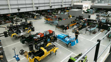 Caterham production line